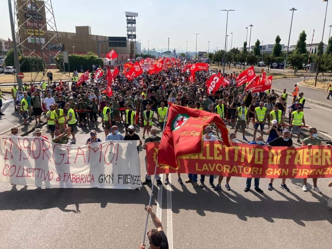 Manifestazione gkn