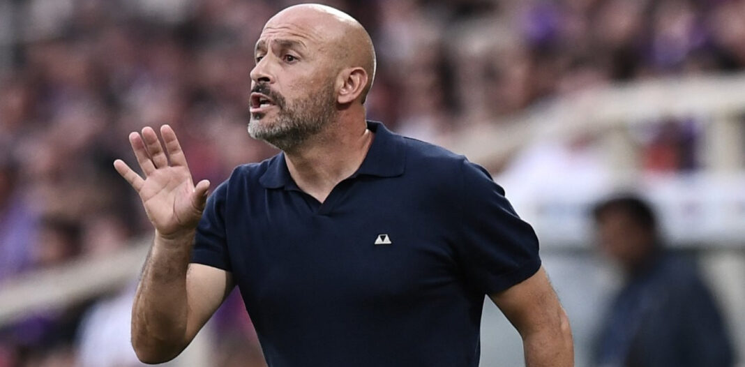 Il tecnico della Fiorentina Vincenzo Italiano