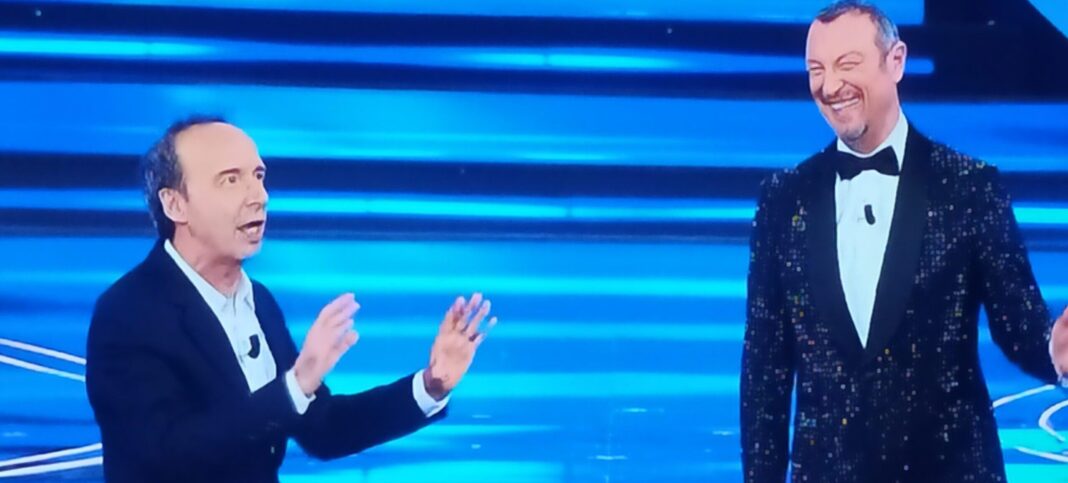 Roberto Benigni e Amadeus