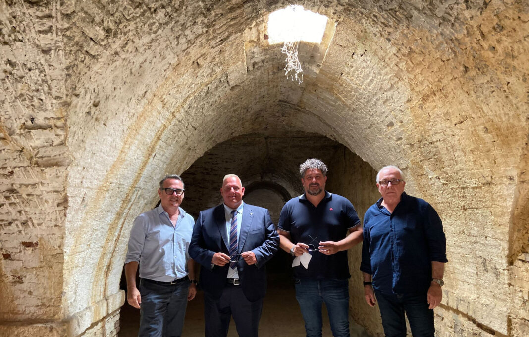 Baluardo Maiano, il recupero delle gallerie sotterranee