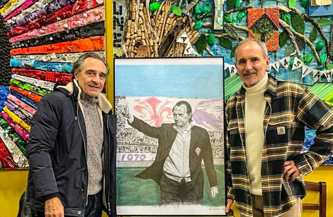 Alluvione a Vaiano, Cesare Prandelli testimonial di solidarietà a La Briglia