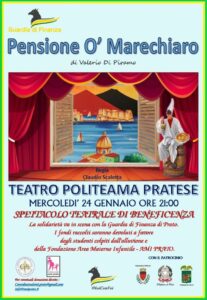 Guardia di Finanza di Prato, militari attori per gli alluvionati