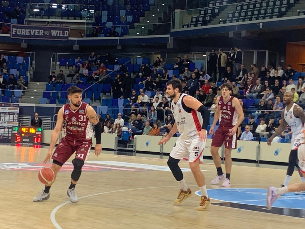 Libertas Livorno, vittoria di autorità a Milano: avrà un vantaggio nella sfida playout