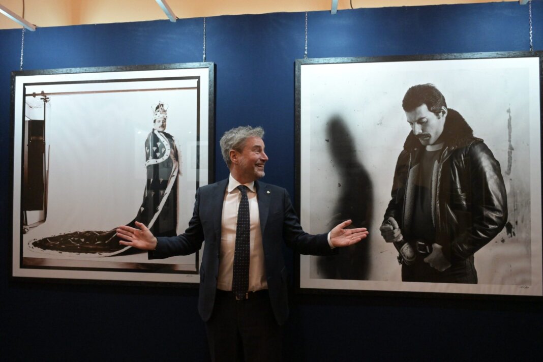 Mario Pardini alla mostra