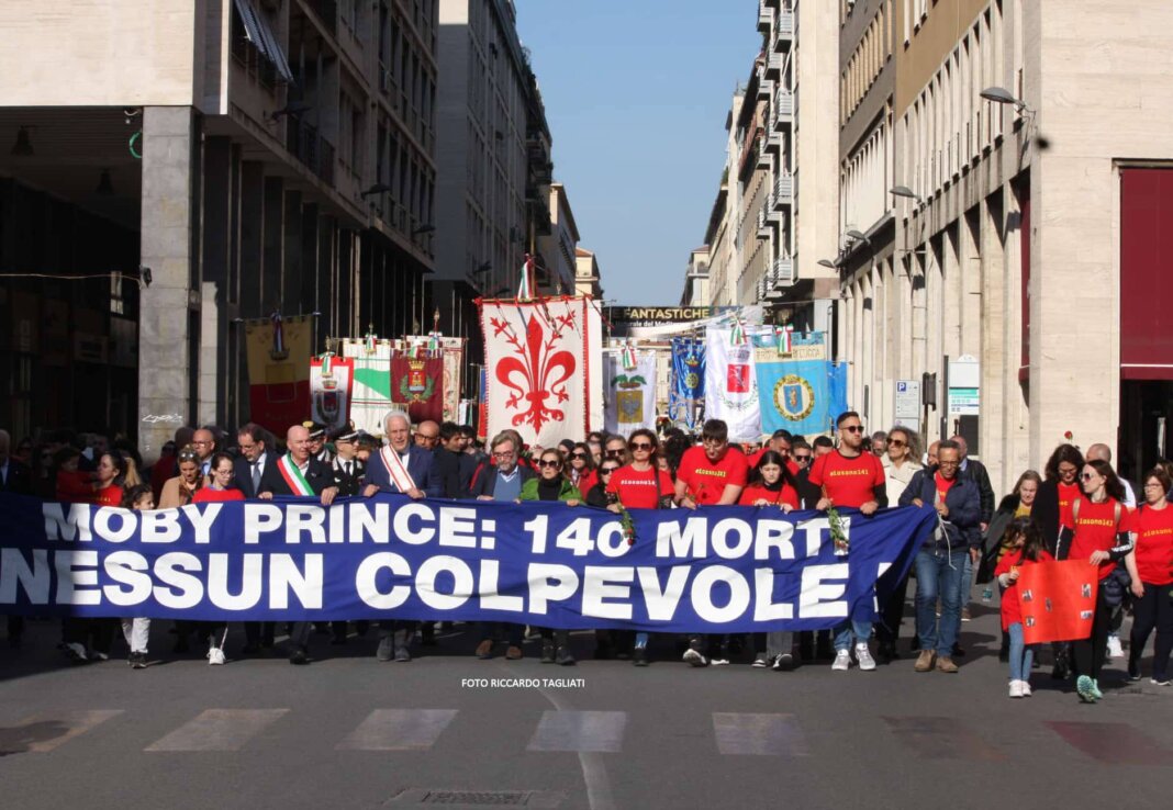Moby Prince, un'intera città chiede verità e giustizia a 34 anni dalla tragedia