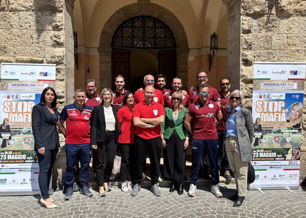Un triangolare per dire no alla mafia allo Zecchini di Grosseto