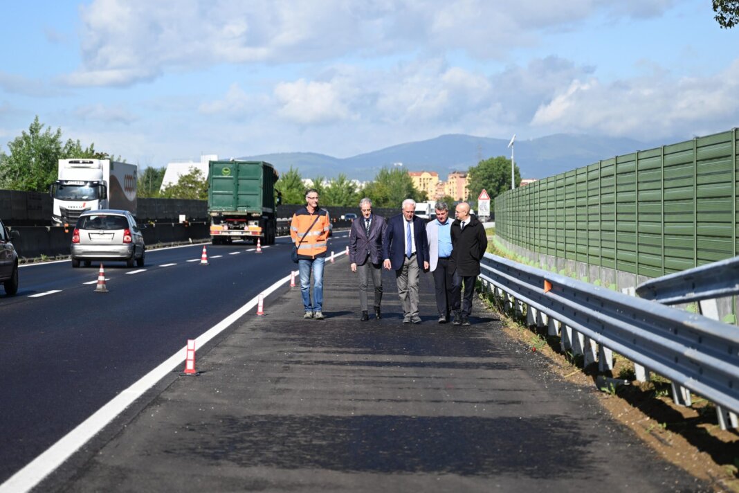 Fra Firenze e Scandicci una FiPiLi più larga e con la corsia di emergenza