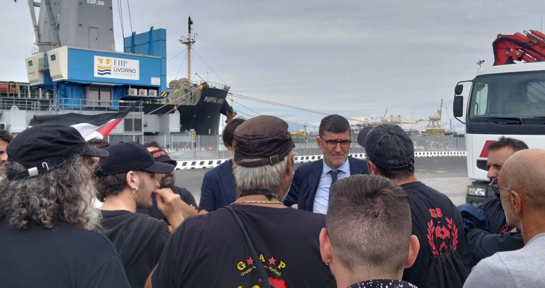 Porto di Livorno, presidio contro le armi. Arriva il commissario Autorità portuale