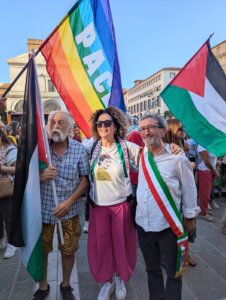 Livorno in piazza per la Palestina: migliaia di persone in corteo fino al porto