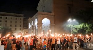 Livorno in corteo per la Palestina, sindaco Salvetti: "Ammissione di colpa per un genocidio"
